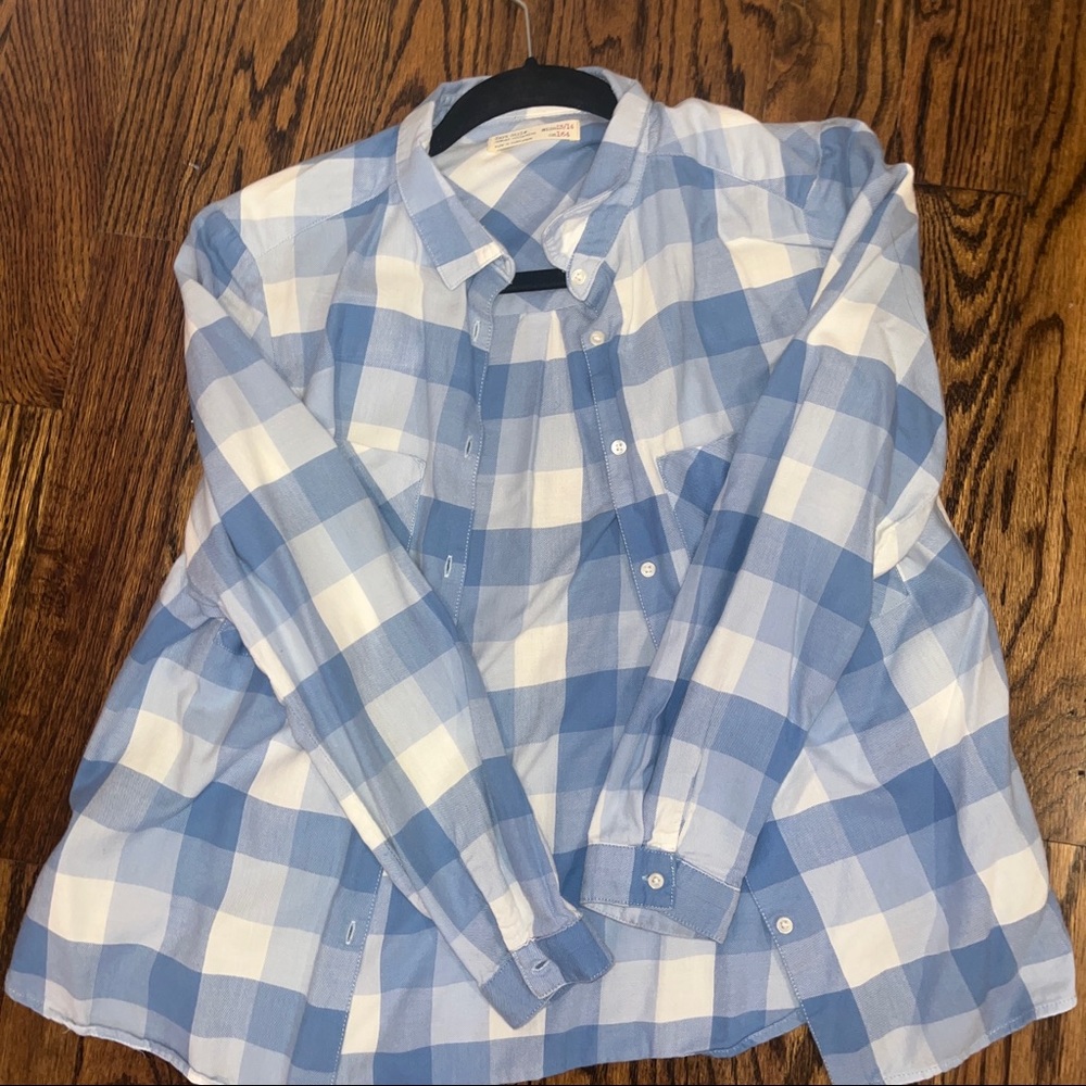 Zara Girls Flannel Top
